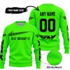 JUST BRAAAP IT – CUSTOM NAME RACING – FLY RACING – VIVID GREEN - SWEATER UGLY
