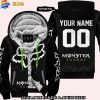 FOX RACING MIX MONSTER ENERGY - CUSTOM NAME - FLEECE ZIP HOODIE
