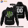 FOX RACING MIX MONSTER ENERGY - CUSTOM NAME - HOODIE