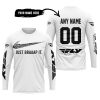 JUST BRAAAP IT – CUSTOM NAME RACING – FLY RACING – WHITE - JERSEY