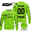 JUST BRAAAP IT – CUSTOM NAME RACING – FOX RACING – GREEN - SWEATER UGLY