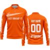 JUST BRAAAP IT – CUSTOM NAME RACING – FOX RACING – ORANGE - LONG SLEEVE POLO SHIRT