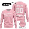 JUST BRAAAP IT – CUSTOM NAME RACING – FOX RACING – PINK - SWEATER UGLY