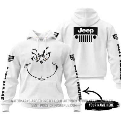 The Grinch - Limited Edition - Jeep - White