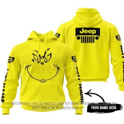 The Grinch - Limited Edition - Jeep - Yellow - Hoodie