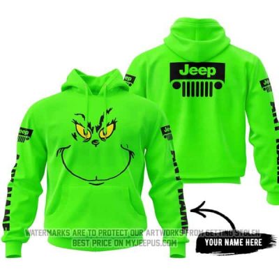 The Grinch - Limited Edition - Jeep - Vivid Green - Hoodie