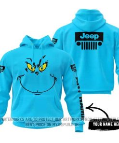 The Grinch - Limited Edition - Jeep - Sky Blue - Hoodie