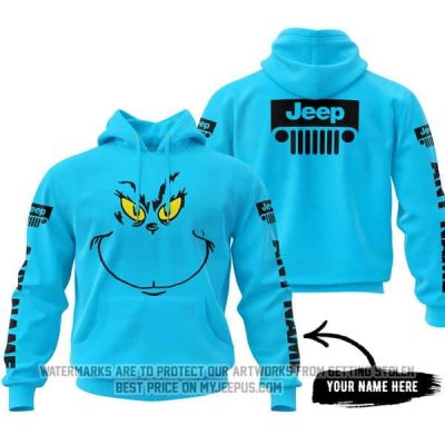 The Grinch - Limited Edition - Jeep - Sky Blue - Hoodie