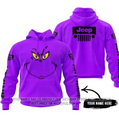 The Grinch - Limited Edition - Jeep - Purple - Hoodie