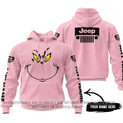 The Grinch - Limited Edition - Jeep - Pink - Hoodie