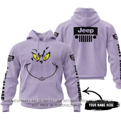 The Grinch - Limited Edition - Jeep - Pastel Lilac - Hoodie