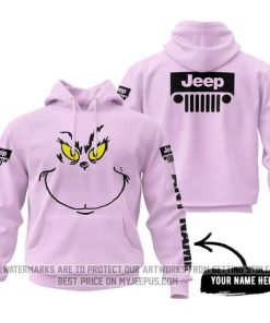 The Grinch - Limited Edition - Jeep - Fondant Pink - Hoodie