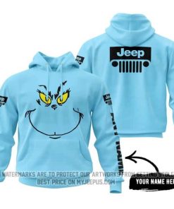 The Grinch - Limited Edition - Jeep - Baby Blue - Hoodie