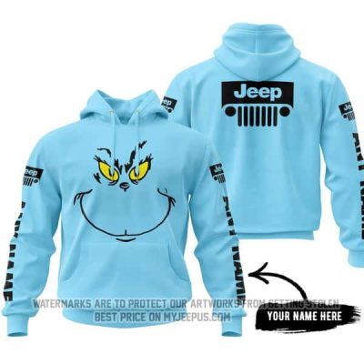 The Grinch - Limited Edition - Jeep - Baby Blue - Hoodie