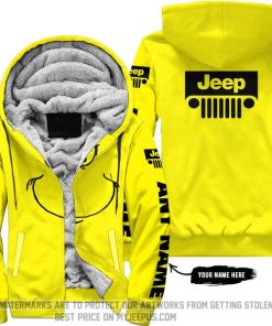 The Grinch - Limited Edition - Jeep - Yellow - Fleece Zip Hoodie