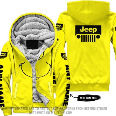 The Grinch - Limited Edition - Jeep - Yellow - Fleece Zip Hoodie