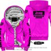 The Grinch - Limited Edition - Jeep - Vivid Pink - Fleece Zip Hoodie