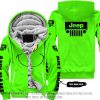 The Grinch - Limited Edition - Jeep - Vivid Green - Fleece Zip Hoodie