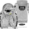 The Grinch - Limited Edition - Jeep - Silver - Fleece Zip Hoodie