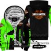 Limited Edition - Vivid Green - Fleece Zip Hoodie