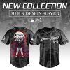 Kibutsuji Muzan Demon Slayer x MLB Baseball Jersey Editions Limited