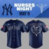 New York Yankees Nurses Appreciation Navy Jersey Flat Cap Set
