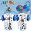 Los Angeles Dodgers x Special Autism Awareness Month-3D Baseball Jersey