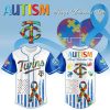 Minnesota Twins x Special Autism Awareness Month-3D Baseball Jersey