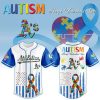 Oakland Athletics x Special Autism Awareness Month-3D Baseball Jersey