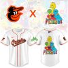 Baltimore Orioles 2025 Sesame Street Night Limited Jersey