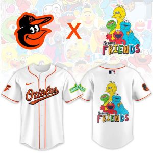 Baltimore Orioles 2025 Sesame Street Night Limited Jersey