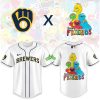 Milwaukee Brewers 2025 Sesame Street Night Limited Jersey