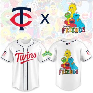 Minnesota Twins 2025 Sesame Street Night Limited Jersey