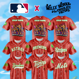 Limited Edition - MLB - Willy Wonka Greetings From The Chocolate Factory