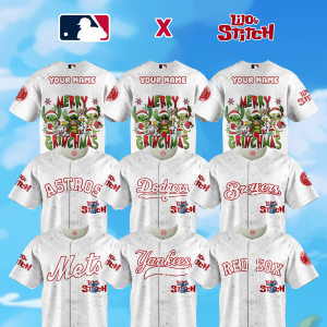 Limited Edition - MLB - Lilo & Stitch - Merry Grinchmas