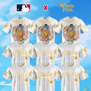 Limited Edition - MLB - Disney Winnie The Pooh - Flower Frame