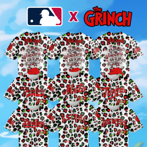 Limited Edition - MLB - The Grinch - It's The Most Wonderful Time Of The Year