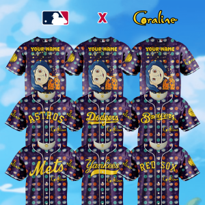 Limited Edition - MLB - Coraline - Happy Halloween
