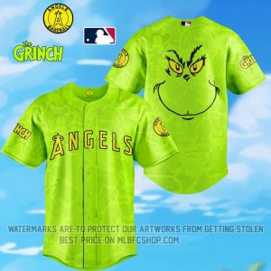 Los Angeles Angels x The Grinch Jersey Editions Limited