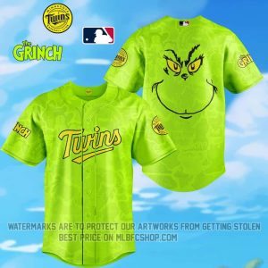 Minnesota Twins x The Grinch Jersey Editions Limited