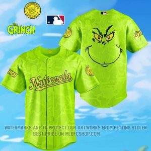 Washington Nationals x The Grinch Jersey Editions Limited