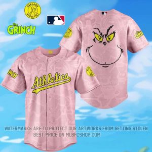 Oakland Athletics x The Grinch Jersey Editions Limited