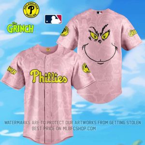 Philadelphia Phillies x The Grinch Jersey Editions Limited