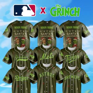 The Grinch - Santa's Favorite - All 30 MLB Teams