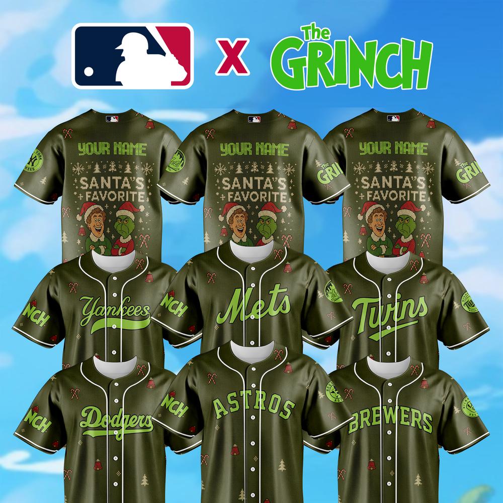 ADS Limited Edition - MLB - The Grinch - Santa's Favorite