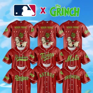 The Grinch - Fleece Navidad - All 30 MLB Teams