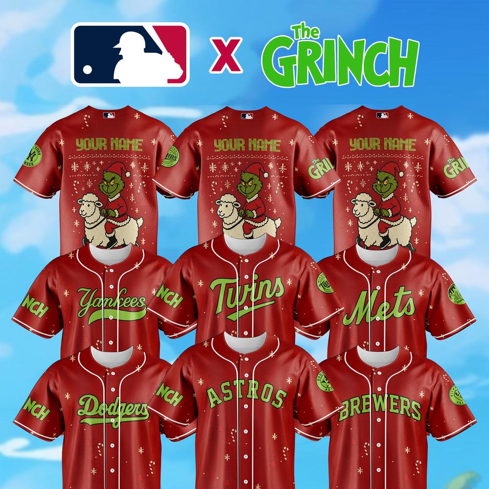 ADS Limited Edition - MLB - The Grinch - Fleece Navidad