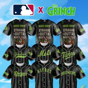 The Grinch - Straight Outta North Pole - All 30 MLB Teams