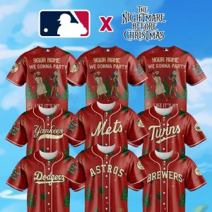 The Nightmare Before Christmas - We Gonna Party - All 30 MLB Teams
