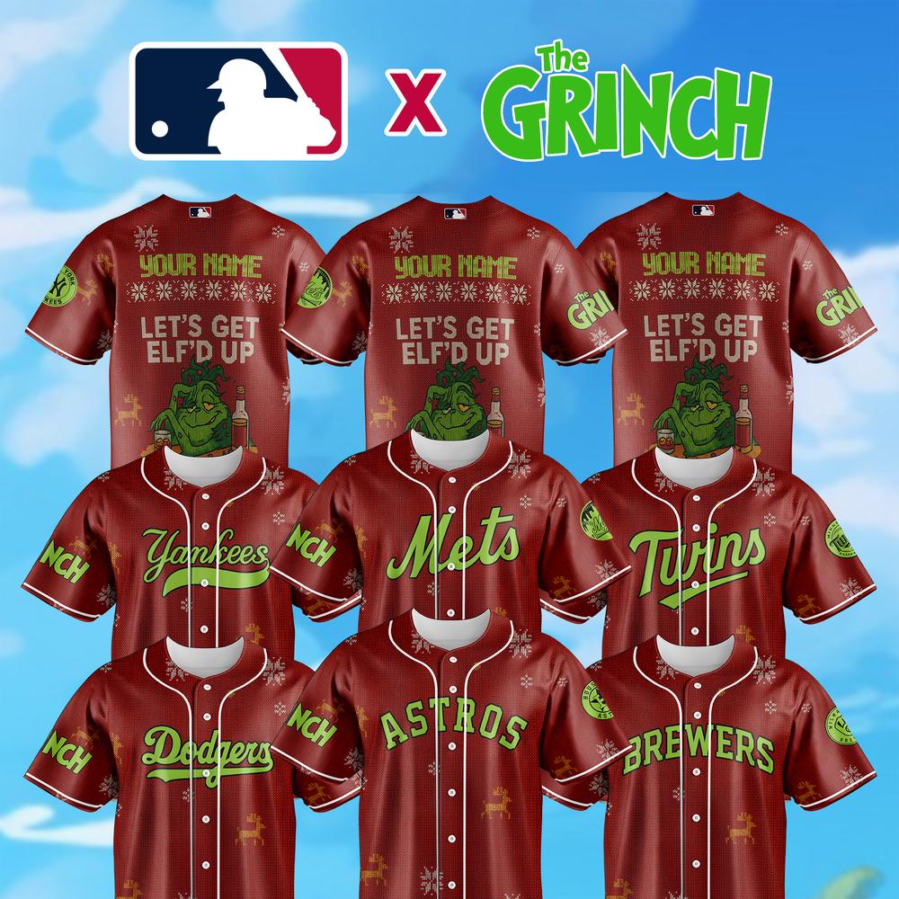 ADS Limited Edition - MLB - The Grinch - Let's Get Elf'd Up